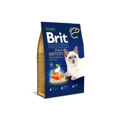 Brit Comida para Gato Premium by Nature Adult Adulto Salmón 1,5 Kg