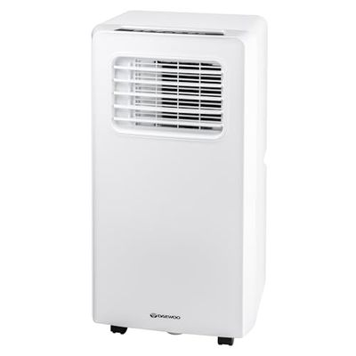 Daewoo 3In1 Smart Portable Air Conditioning Unit, 9000BTU WIFI, Air Conditioning, Fan Only, Dehumidifier, LED Display, App Control, Remote Control, 24Hour Timer For Home And Office Use, Energy Class A