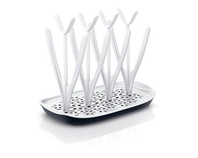 Philips Avent Droogrek - Afneembare lekbak - Ontworpen om hygienisch te drogen - Voor flessen van alle formaten - Gemakkelijk te vullen - 0-24 Maanden - SCF149/00