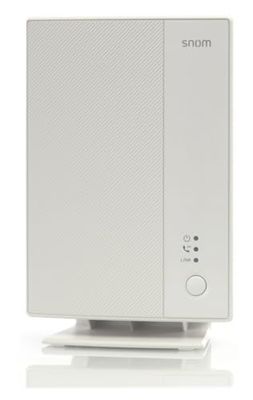 Snom M500 DECT Dual Cell Basisstation - Geavanceerde telefoon- en routeroplossing voor kantoren - Ondersteunt tot 16 phones met 8 gelijktijdige gesprekken - Beveiligde draadloze communicatie