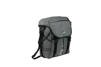 WiLa Home Willex 1200 - Alforja extraíble para Bicicleta, Color Antracita