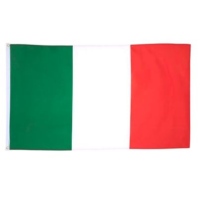 AZ FLAG - Drapeau Italie - 150x90 cm - Drapeau Italien 100% Polyester Avec Oeillets Métalliques Intégrés - Pavillon 110 g