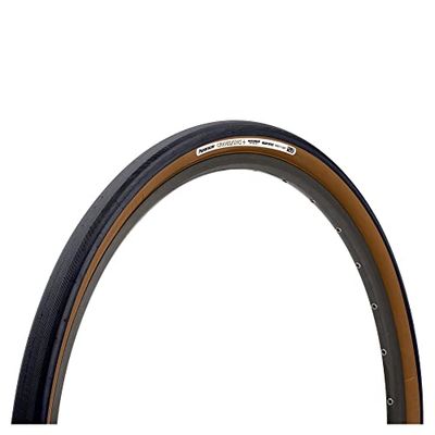 Panaracer GravelKing Slick+ vouwband: zwart/bruin, 700 x 26c