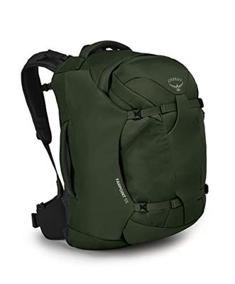 Osprey Farpoint 55 Mochila, Verde, Talla única Unisex Adulto