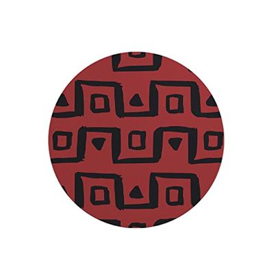 Questo Casa, Round Digital Printed Mouse Pad, Non-Slip Base, for Office and Home, Diameter:22cm