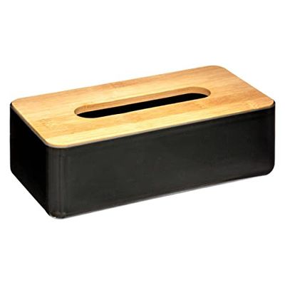 5five - Caja de pañuelos naturéo Negra