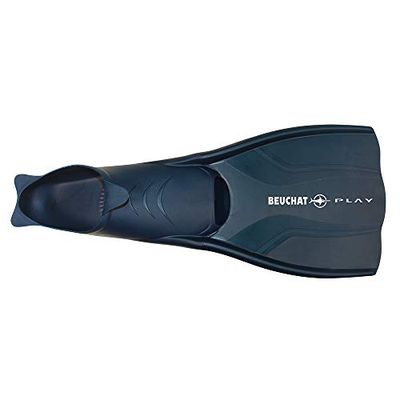 Beuchat Play, Pinnes Unisex – Adulto, Deep Blue, 42/43