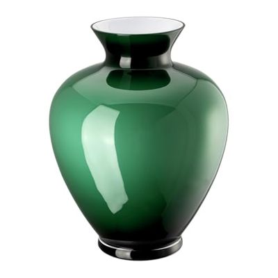 Gianna Green - Jarrón de Cristal, 36 cm