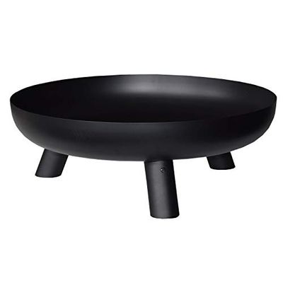 Cook'in garden, Vuurschaal voor tuin, container en voet van staal voor buiten, bestand tegen hoge temperaturen, elegant en modern, robuust en duurzaam