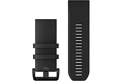 GARMIN QuickFit, horlogepolsband van siliconen, 22mm, Zwart Geschikt voor Fenix 5/6/7 , Approach S60/S62, Instinct 2, Descent Mk2, D2 Delta