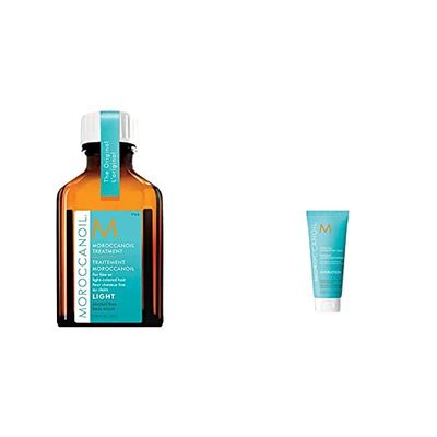 Moroccanoil Treatment Light, 25ml & Intense Hydrating Mask, 75ml