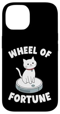 Wheel Of Fortune Cat Joke Robot Vacuum Cleaner Cat Case for iPhone 14
