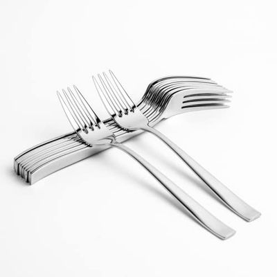 Fine Dine 764817 Garda 18/10 Chromium-Nickel Steel Dessert Fork, 185mm Diameter