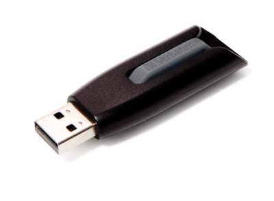 Verbatim 49174 Store 'N' GO V3 USB 3.0 - Memoria USB de 64 GB, Plateado