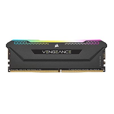 Corsair Mémoire de Bureau CORSAIR Vengeance RGB Pro SL 32 Go (2x16 Go) DDR4 4000 (PC4-32000) C18 1,35 V - Noir