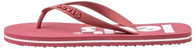 Levi's Mixte Dixon Poster Sandals, Dark Pink, XX-Small