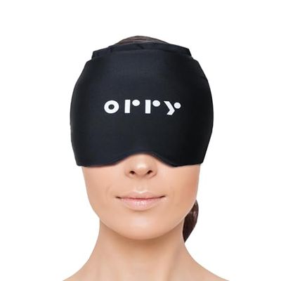 ORRY Hoofdmasker - Draagbaar gelpakket - Warmte- en koudetherapie