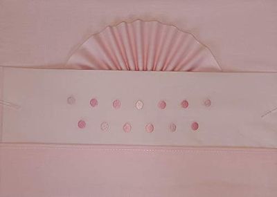 Duffi Baby 1372-06 lakan, broderade, 100 % bomull, 3-delat set