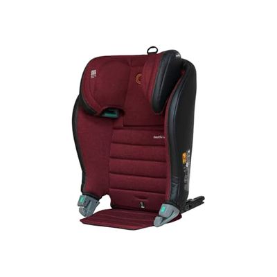 Casualplay Backfix i-size Autostoel voor kinderen van 3 tot 12 jaar, 100-150 cm, met Isofix, vermindert duizeligheid, bruin