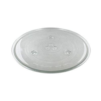 Paxanpax PSA004 Microwave Turntable Glass Plate with 6 Fixers (318mm), Clear