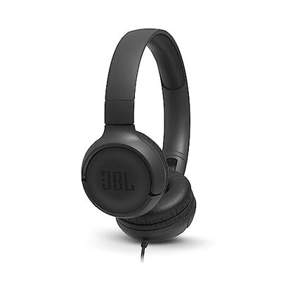 JBL Tune 500 Head-band Binaural Wired Black mobile headset - Mobile Headsets (Wired, Head-band, Binaural, Circumaural, 20 - 20000 Hz, Black)