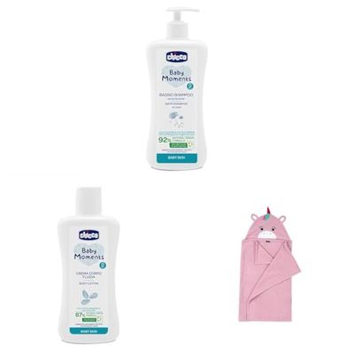 Set bagno+Accappatoio - Rosa