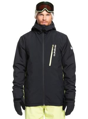 Quiksilver Morton JK Giacca, Nero, M Uomo