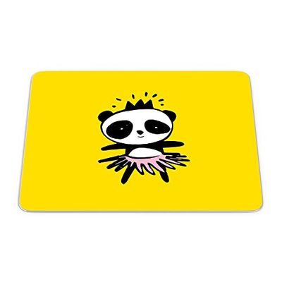 Bonamaison, Tappetino per mouse rettangolare, con stampa digitale, antiscivolo, per ufficio e casa, dimensioni: 22 x 18 cm