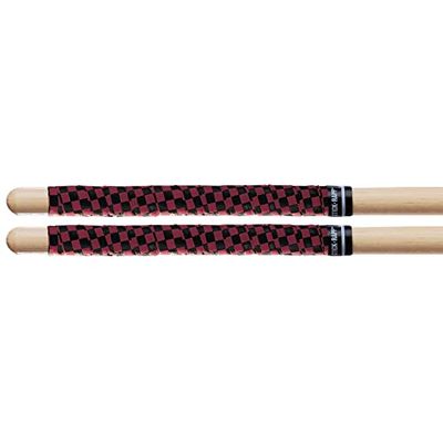 Pro Mark SRCR Stick Rapp Drumstick Wrap - Black/Red Check