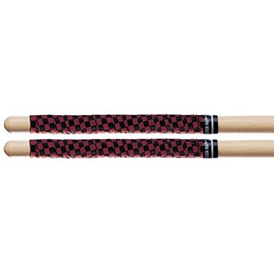 Pro Mark SRCR Stick Rapp Drumstick Wrap - Black/Red Check