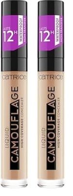 Catrice - Anti-cernes Liquide Haute Couvrance Camouflage - 20 Light Beige (Lot de 2)