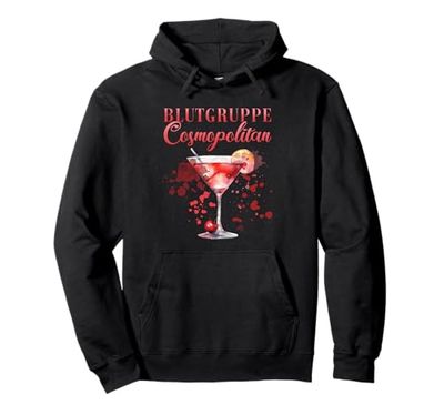 Despedida de soltera Cóctel Bartender Blutgruppe Cosmopolitan Sudadera con Capucha