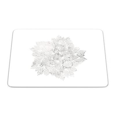 Bonamaison, Tapis de Souris Rectangle Imprimé Numériquement, Fond Antidérapant, pour Bureau et Maison, Taille: 22x18cm