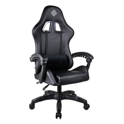 Subsonic – Chaise gaming ou de bureau GEM, fauteuil inclinable, assise confortable, appui-tête et accoudoirs intégrés, fauteuil gamer à dossier ergonomique, coussin dorsal, hauteur réglable