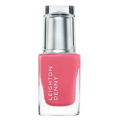 LEIGHTON DENNY Just Perfect Nail Polish, High Performance Nail Colour, Peach Nail Varnish 12ml