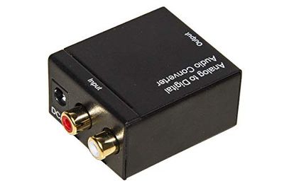 Link LKCONV14 analoge audio-converter RCA R/L naar digitaal TOSLINK + coax