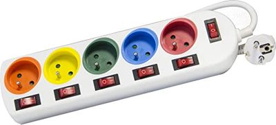 Voltman DIO013051 - Tomada de corrente, cor branca