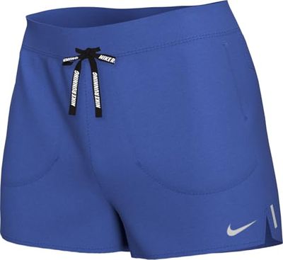 Nike Pantaloncini da Running da Uomo con Slip Flex Stride (Ca. 12,5 Cm), Game Royal/Reflective Silv, CJ5453-480, S