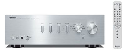 Yamaha AS-301 Amplificador estéreo integrado de 95 W por canal, prata