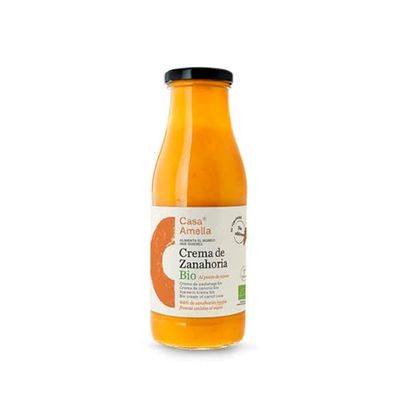 CREMA DE ZANAHORIA al punto de cayena 500ml. BIO
