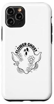 Halloween Funny - Flower Ghost Case for iPhone 11 Pro
