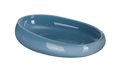 möve soap Dish, Aqua, 14 x 10 x 4 cm