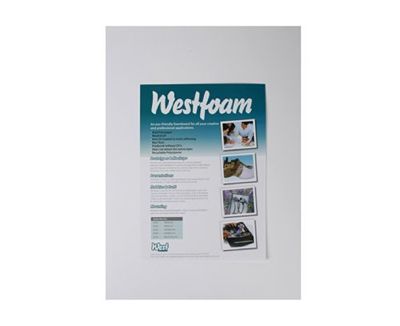 West Foam Board A3 5mm Recycleerbaar 5 vellen - Kleur: Wit van Westfoam