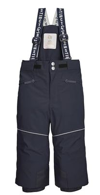 first instinct by killtec Pantaloni da Sci per Bambini, con Bretelle e paraneve FISW 48 MNS Ski PNTS, Blu Scuro, 98/104, 43392-000