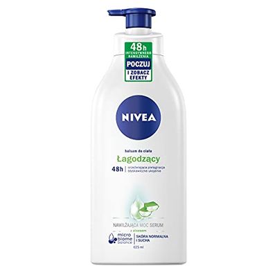 NIVEA Lozione lenitiva per il corpo con aloe vera 625 ml