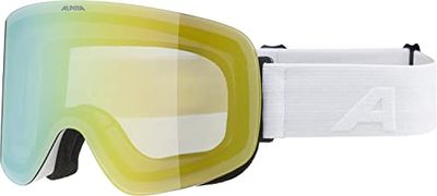 ALPINA Unisexe - Adulte, PENKEN Lunettes de Ski, white matt, One Size