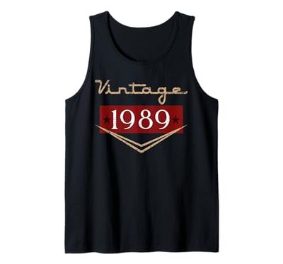 Decorazioni Vintage 36° Compleanno Vintage 1989 36 Anni Canotta