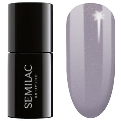 375 Semilac UV Nail Polish Shimmer Stone Agate 7ml