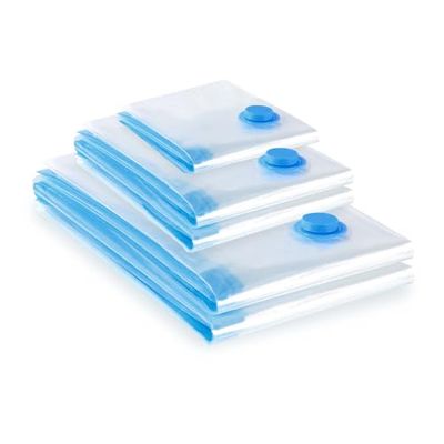 Diboniur Pack of 5 Vacuum Cleaner Bags (2L 80 x 60 + 2 M 70 x 50 + 1S 60 x 40) Reusable Vacuum Storage Bag, Duvets