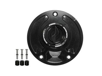 Accossato Tappo Benzina con nottolino nero per Kawasaki Ninja Zx-10R (1000cc) 2020